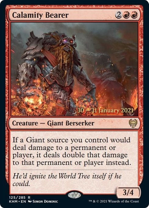 Image for Calamity Bearer (125) - Magic: The Gathering