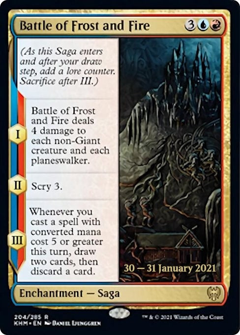 Image for Battle of Frost and Fire (204) - Magic: The Gathering