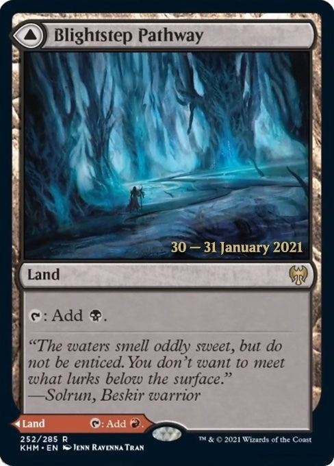 Image for Blightstep Pathway (252) - Magic: The Gathering
