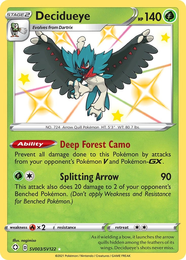 Image for Decidueye (SV003/SV122) - Pokemon