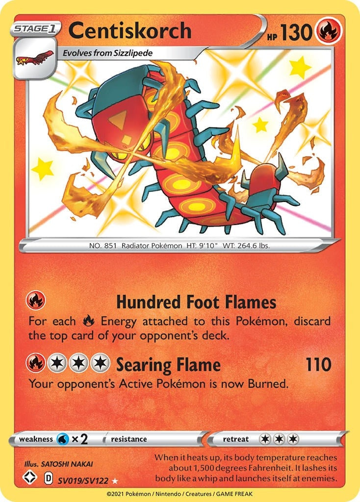 Image for Centiskorch (SV019/SV122) - Pokemon