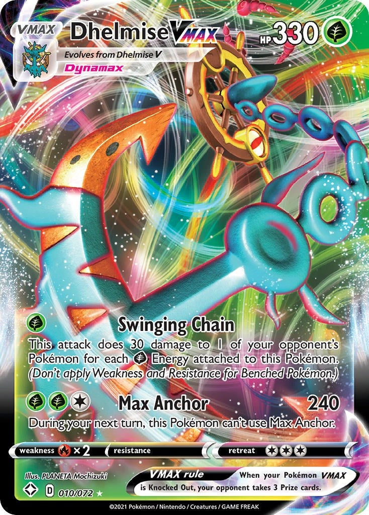 Image for Dhelmise VMAX (010/072) - Pokemon