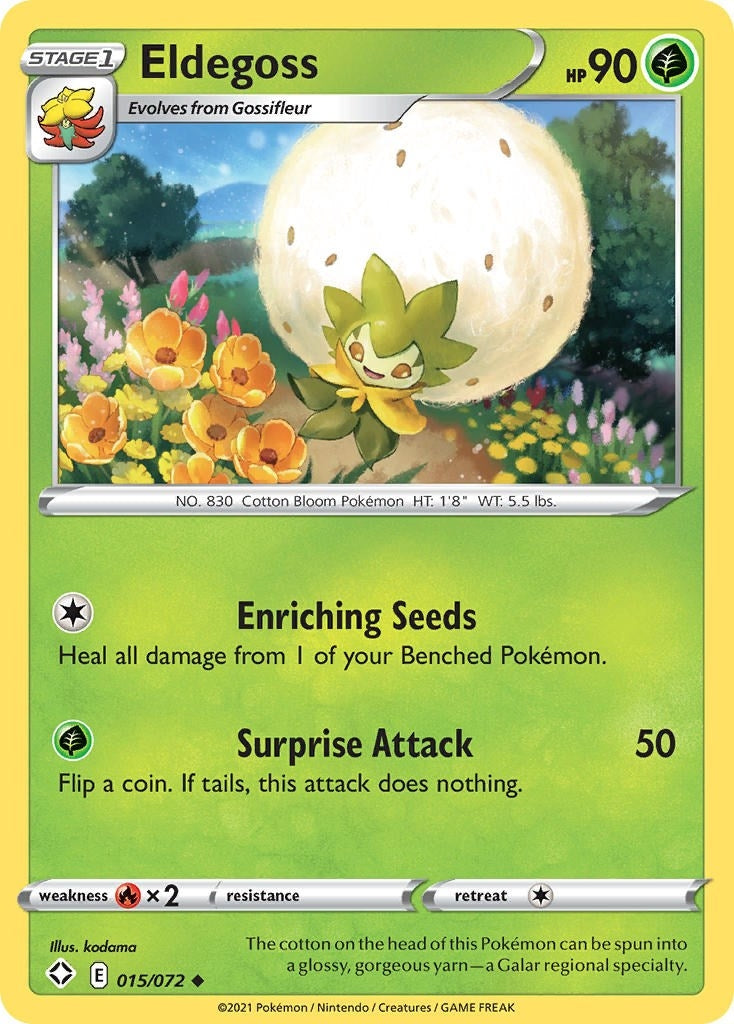 Image for Eldegoss (015/072) - Pokemon
