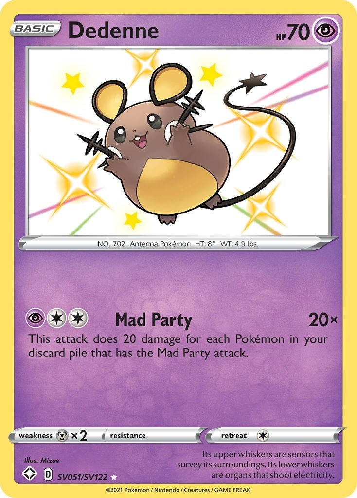 Image for Dedenne (SV051/SV122) - Pokemon