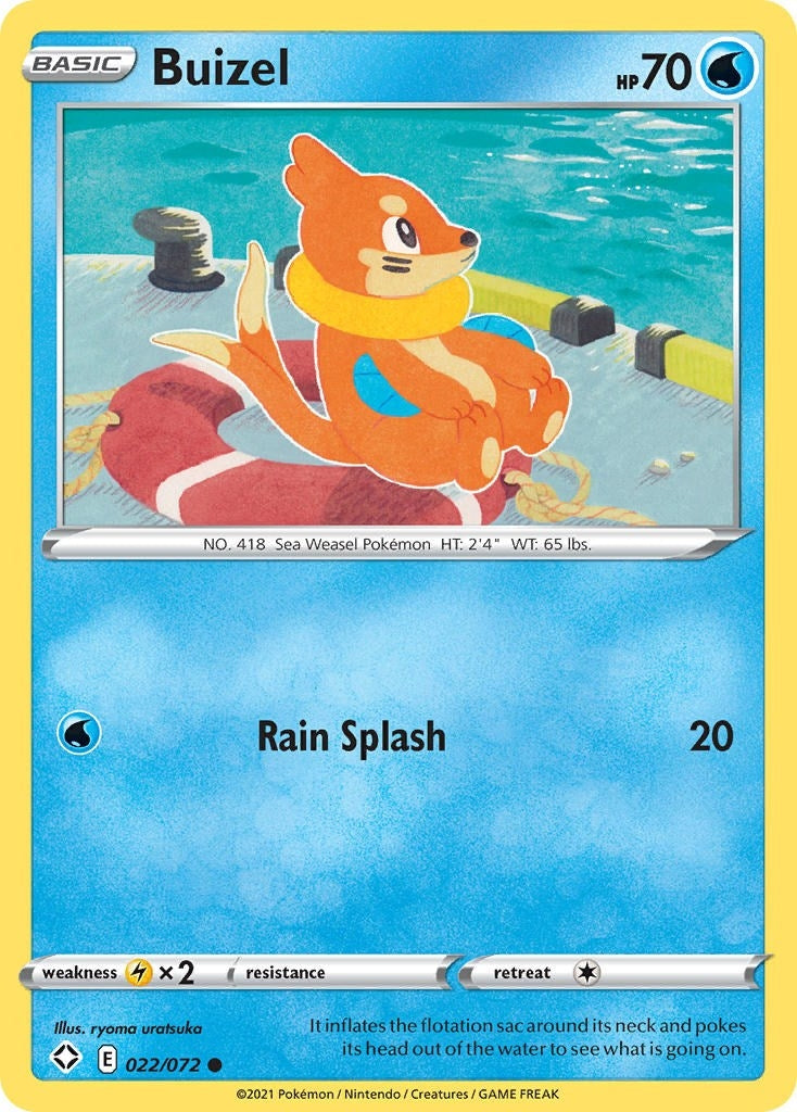 Image for Buizel (022/072) - Pokemon