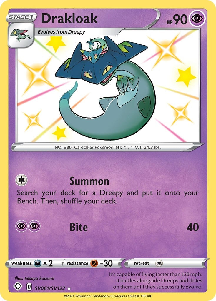 Image for Drakloak (SV061/SV122) - Pokemon
