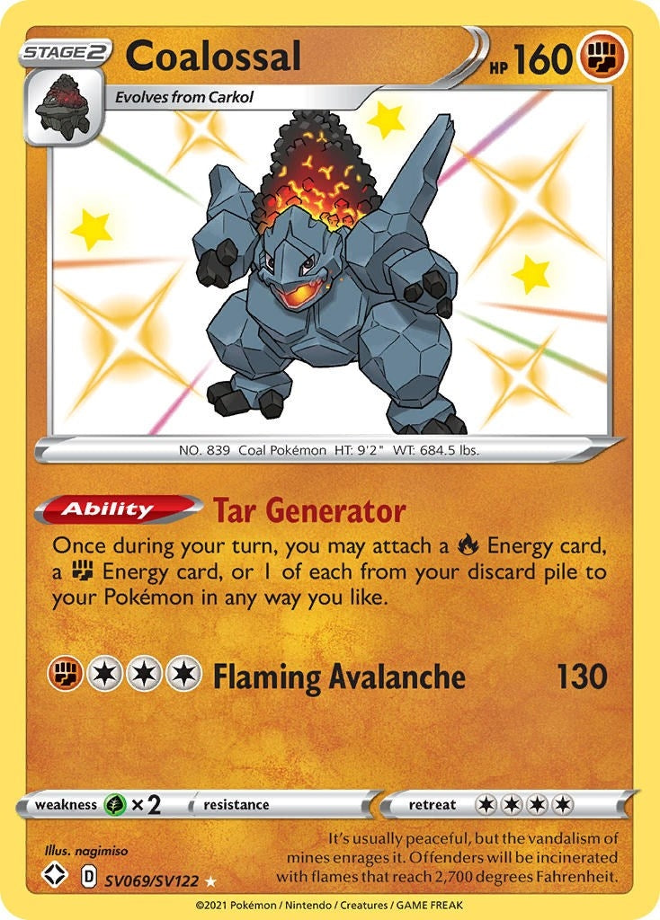 Image for Coalossal (SV069/SV122) - Pokemon