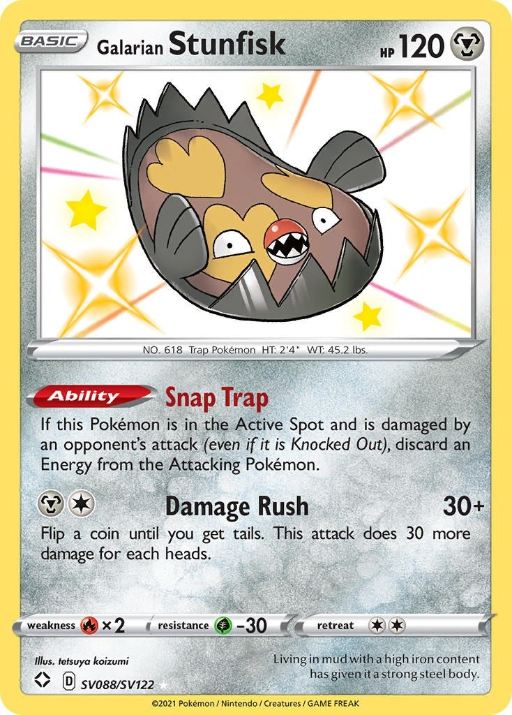 Galarian Stunfisk (SV088/SV122)