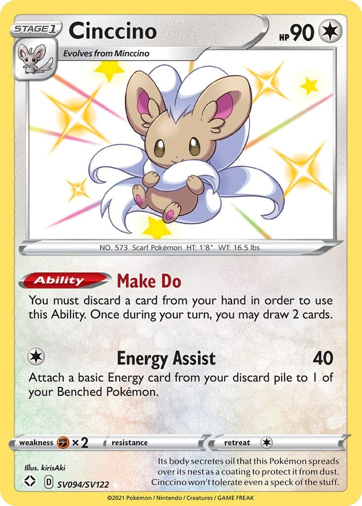 Image for Cinccino (SV094/SV122) - Pokemon