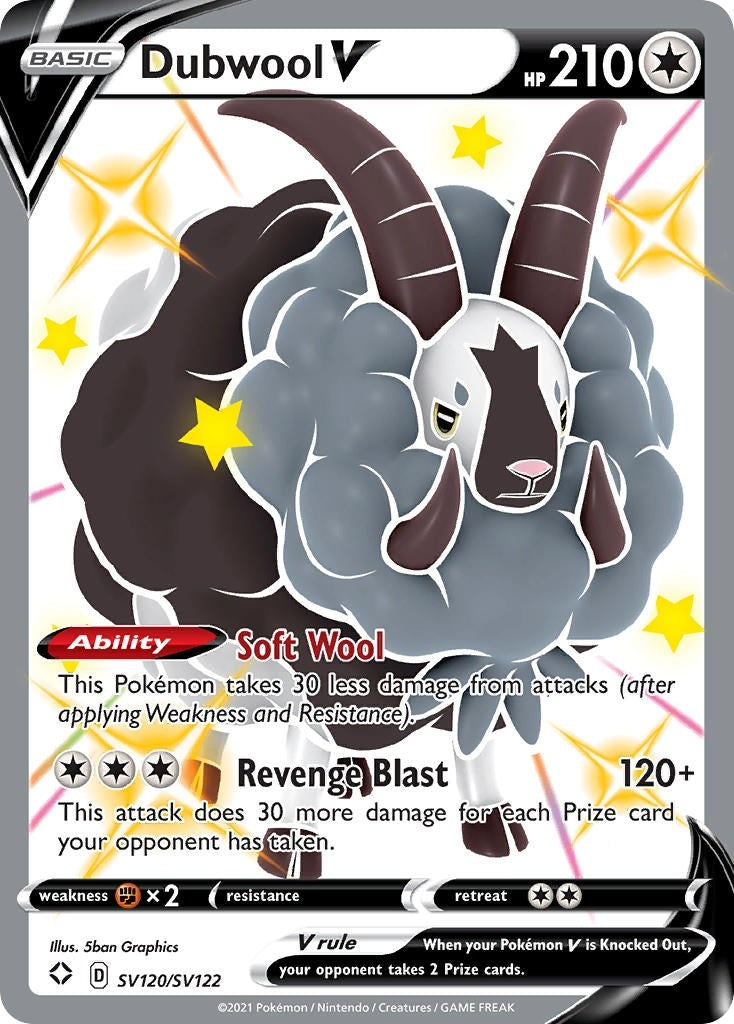 Image for Dubwool V (SV120/SV122) - Pokemon