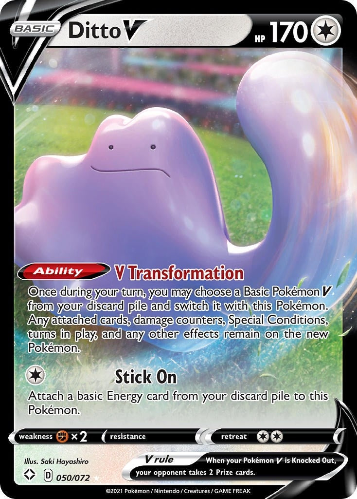Image for Ditto V (050/072) - Pokemon
