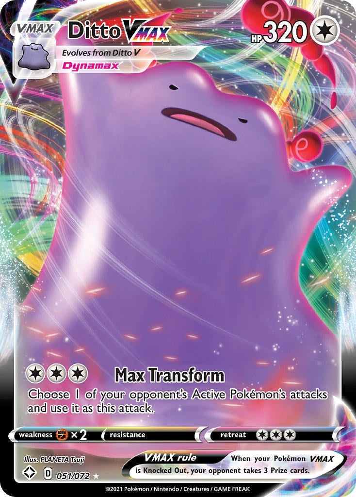 Image for Ditto VMAX (051/072) - Pokemon