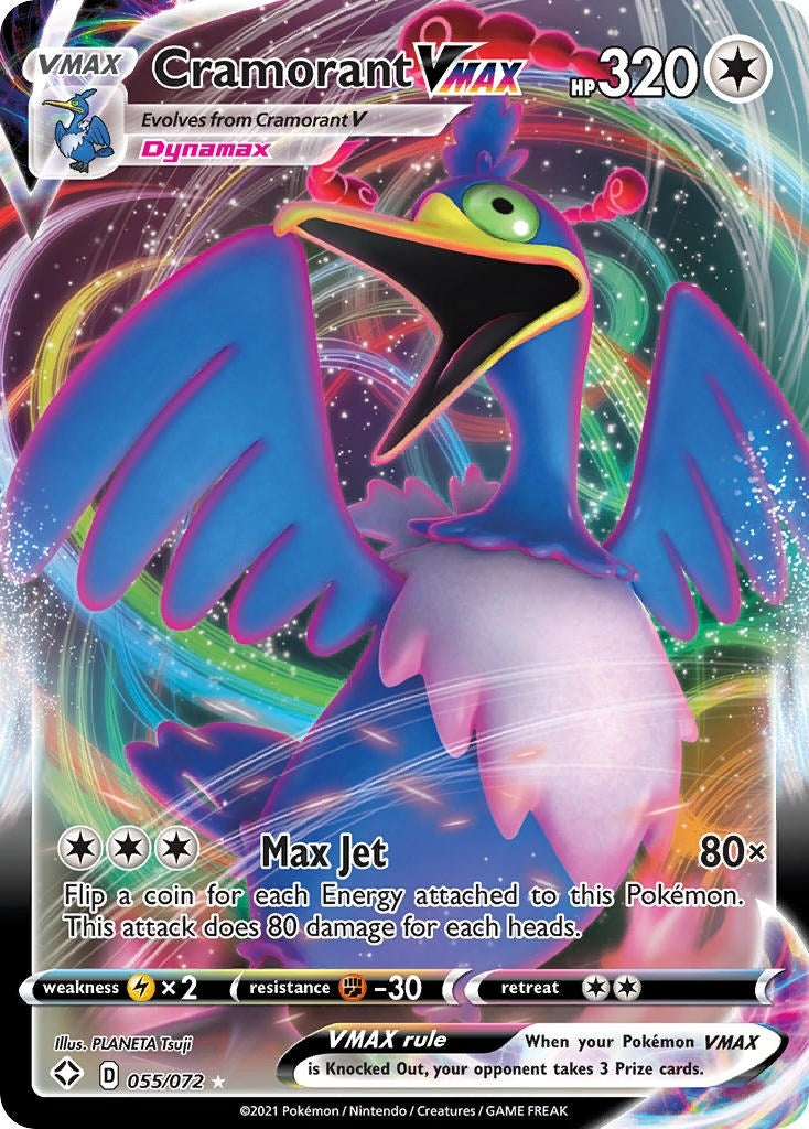 Image for Cramorant VMAX (055/072) - Pokemon