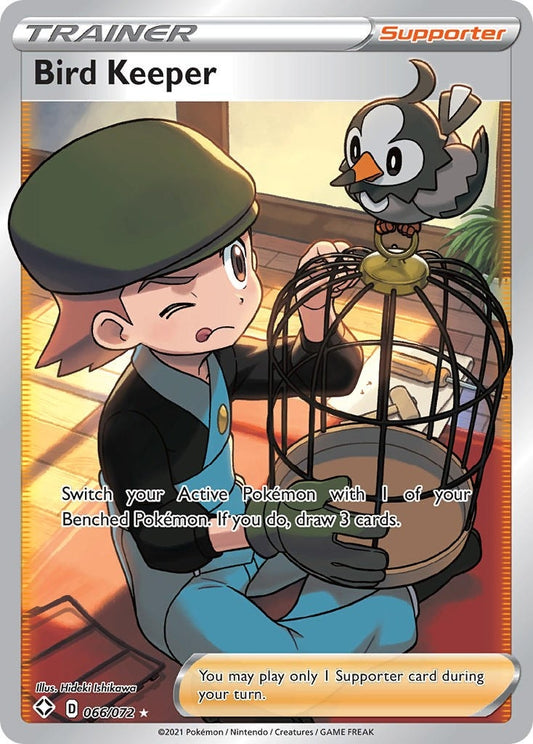 Image for Bird Keeper (Full Art) (066/072) - Pokemon