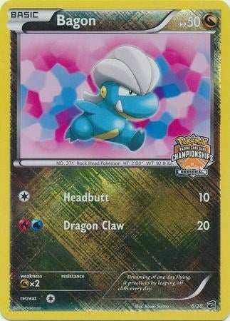 Image for Bagon - 6/20 (Regional Championships) (006/020) - Pokemon