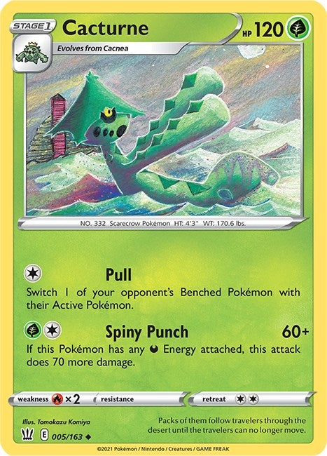 Image for Cacturne (005/163) - Pokemon