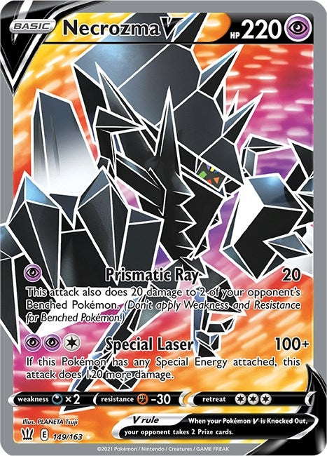 Image for Necrozma V (Full Art) (149/163) - Pokemon