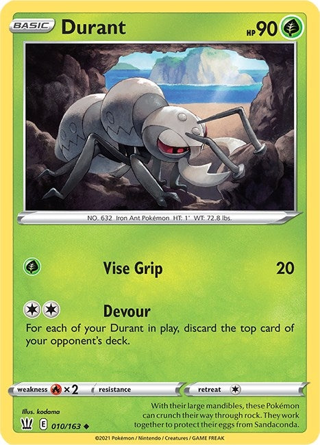 Image for Durant (010/163) - Pokemon