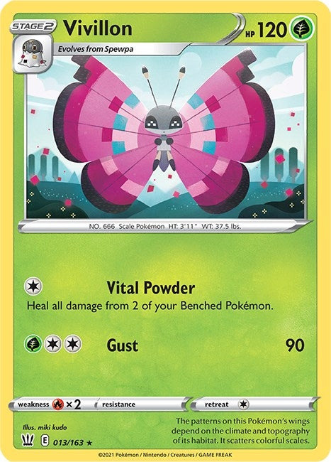 Image for Vivillon (013/163) - Pokemon