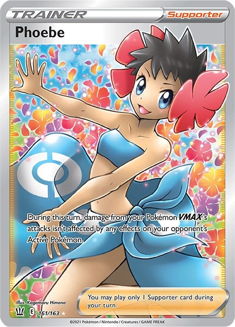 Image for Phoebe (Full Art) (161/163) - Pokemon