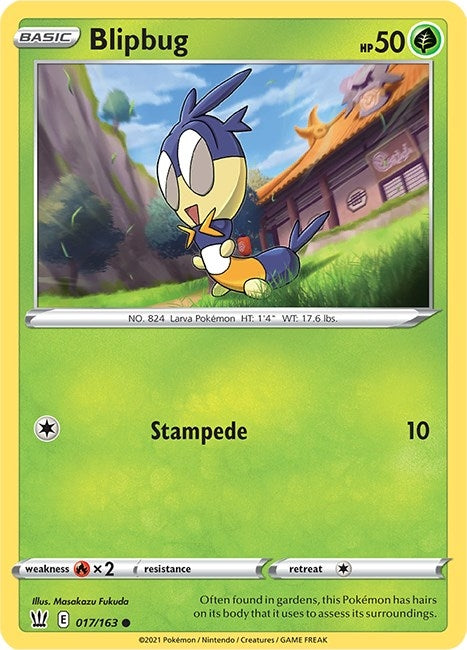 Image for Blipbug (017/163) - Pokemon