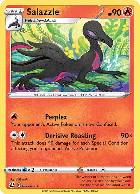 Image for Salazzle (028/163) - Pokemon