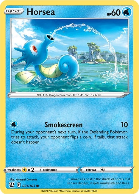 Image for Horsea (031/163) - Pokemon