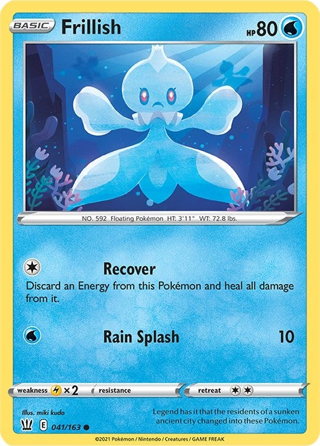 Image for Frillish (041/163) - Pokemon