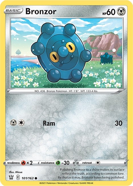 Image for Bronzor (101/163) - Pokemon