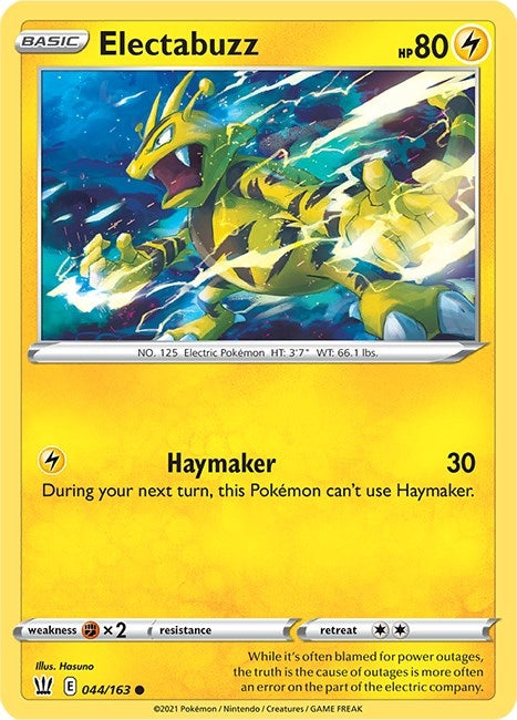 Image for Electabuzz (044/163) - Pokemon