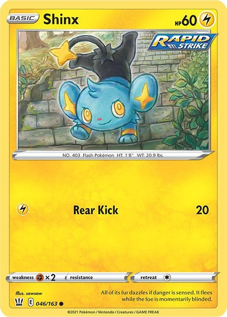 Image for Shinx (046/163) - Pokemon