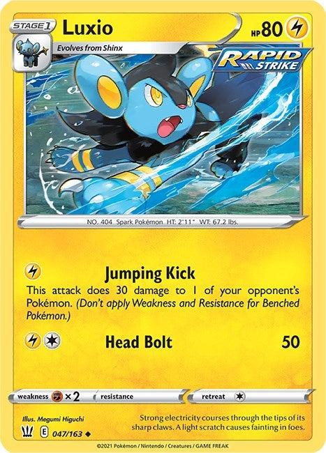 Image for Luxio (047/163) - Pokemon