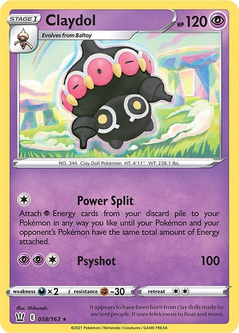 Image for Claydol (058/163) - Pokemon