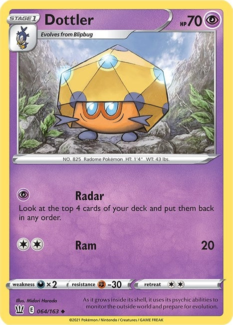Image for Dottler (064/163) - Pokemon
