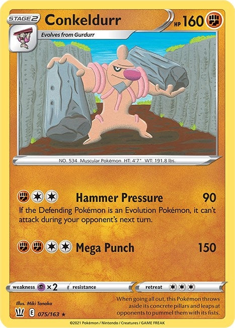 Image for Conkeldurr (075/163) - Pokemon