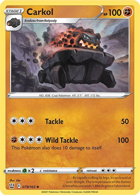 Image for Carkol (079/163) - Pokemon