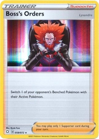 Image for Boss's Orders (058/072) - Pokemon
