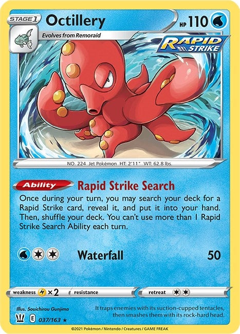 Image for Octillery (037/163) - Pokemon