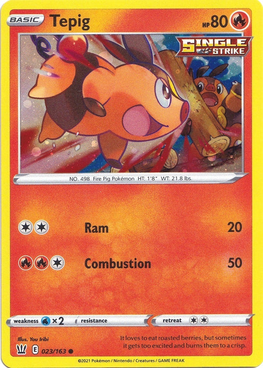 Image for Tepig - 023/163 (Cosmos Holo) (023/163) - Pokemon