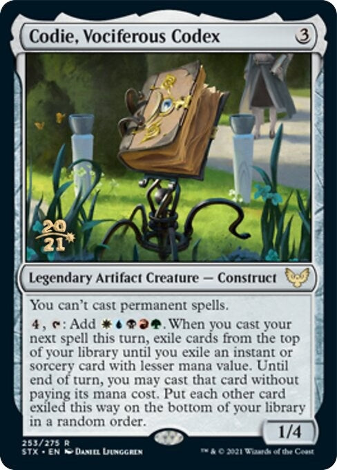 Image for Codie, Vociferous Codex (253) - Magic: The Gathering