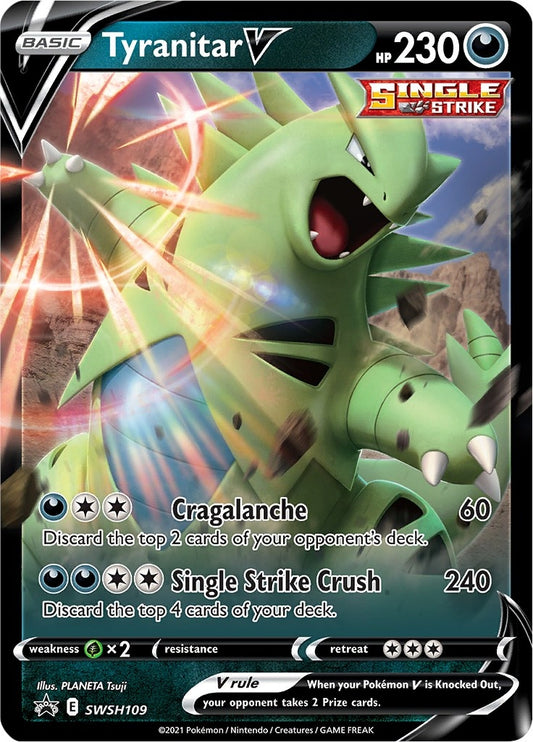 Image for Tyranitar V - SWSH109 (SWSH109) - Pokemon