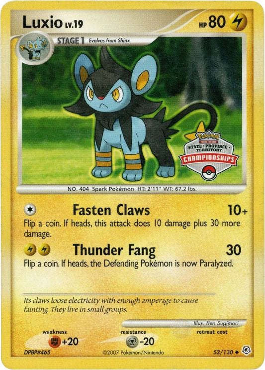 Image for Luxio - 52/130 (State Championship Promo) (052/130) - Pokemon