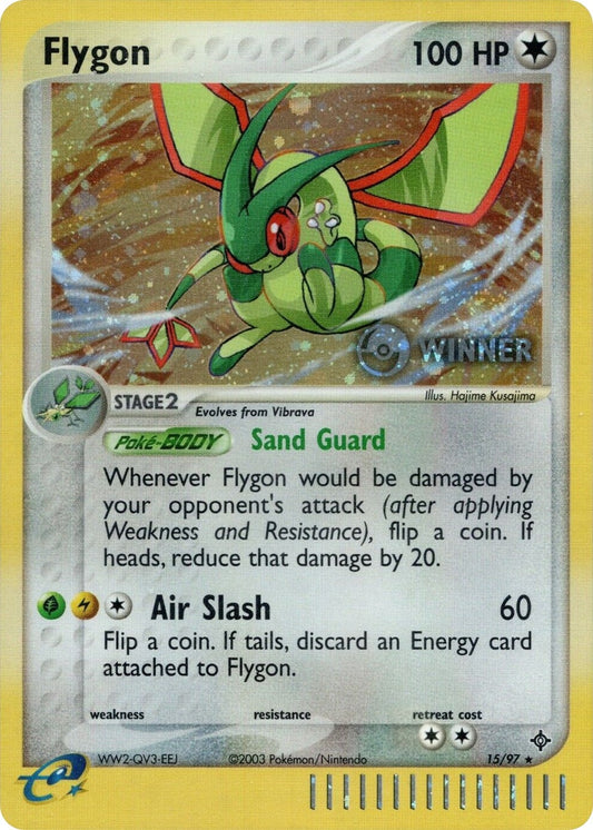 Image for Flygon - 15/97 (Pokemon League) [Winner] (015/097) - Pokemon