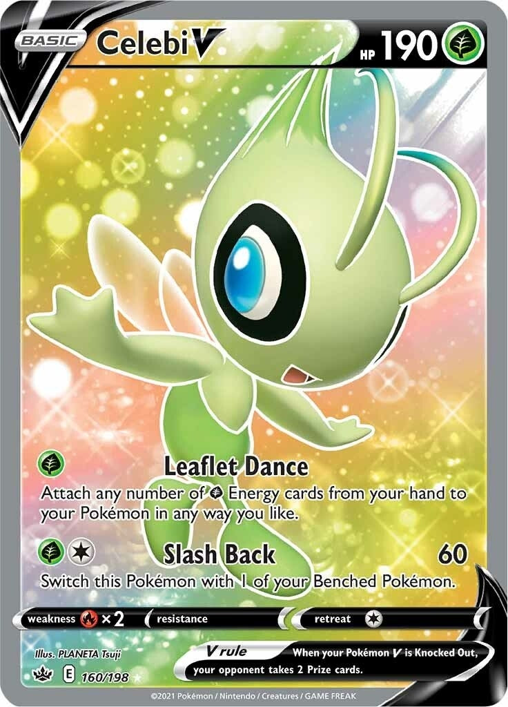 Image for Celebi V (Full Art) (160/198) - Pokemon