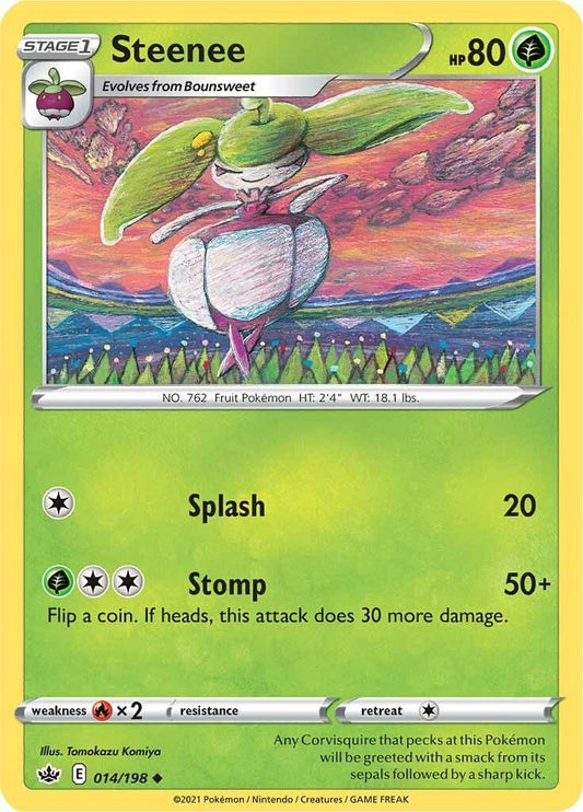 Image for Steenee (014/198) - Pokemon
