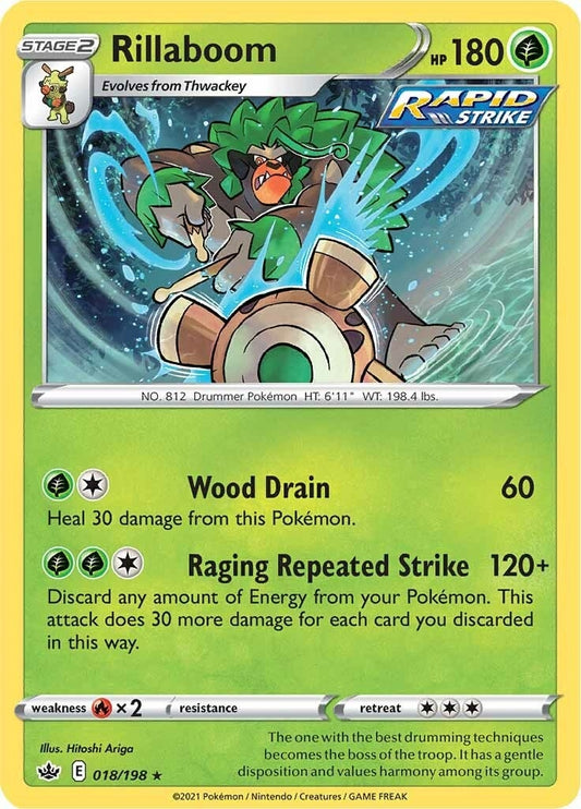 Image for Rillaboom (018/198) - Pokemon