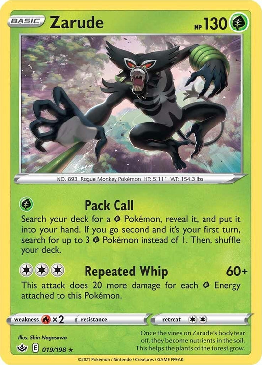 Image for Zarude (019/198) - Pokemon