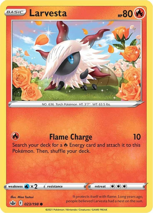 Image for Larvesta (023/198) - Pokemon