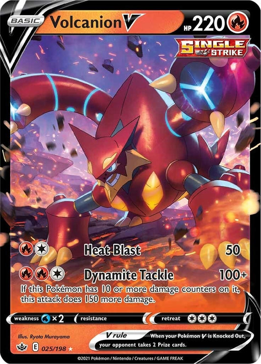 Image for Volcanion V (025/198) - Pokemon
