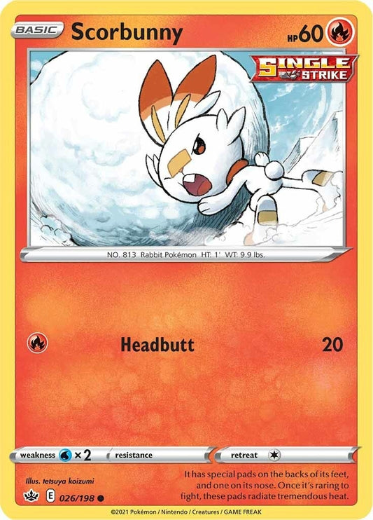 Image for Scorbunny (026/198) - Pokemon